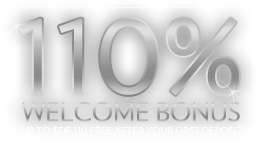 110% up to $110 Welcome Bonus